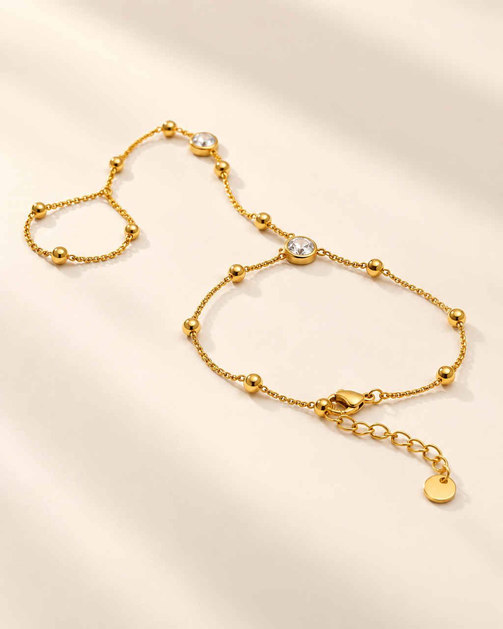 Hand Chain Wrist with Finger Fashion Accessories Bracelet